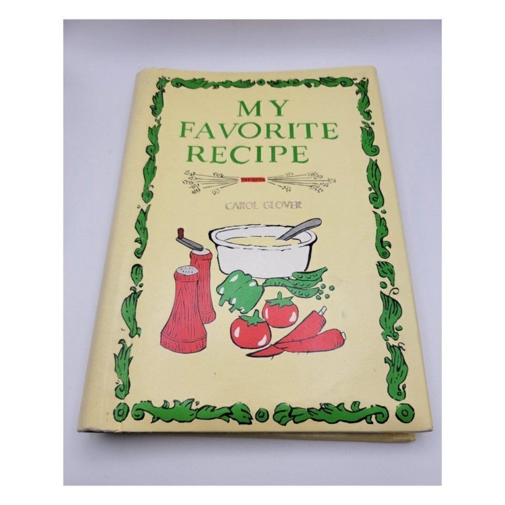 Vintage 1960's Deadstock Recipe Keeper